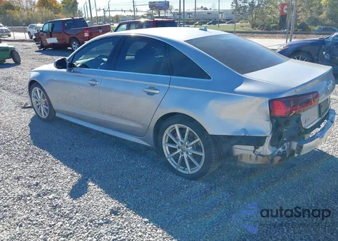 2017 Audi A6 2.0T Premium из США, поврежденный, VIN WAUG8AFC6HN119665